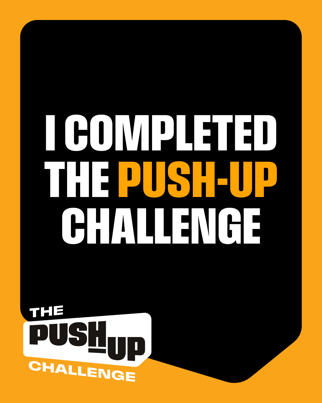 I completed The Push-Up Challenge 2026