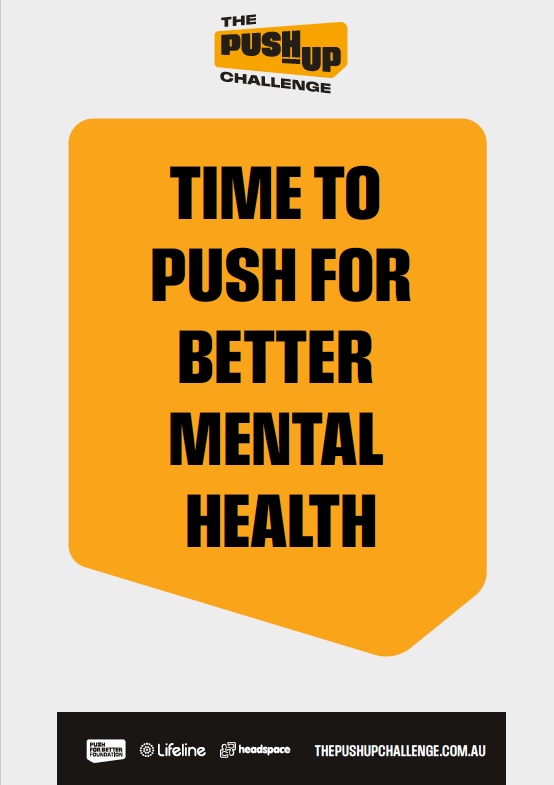 Poster - Time to push for better mental health 2026